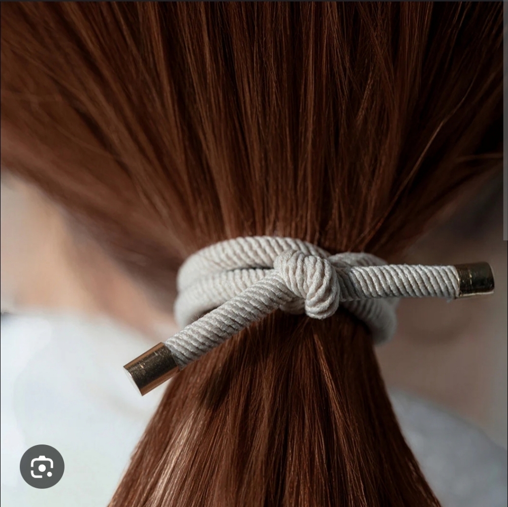 Knotty Girl Hair Ties In Black/grey/espresso/chocolate
